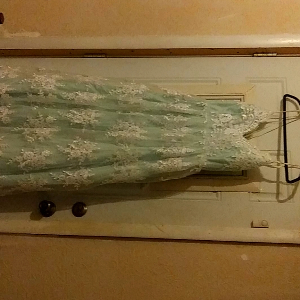 Say yes to the dress mint rose dress size 13/14